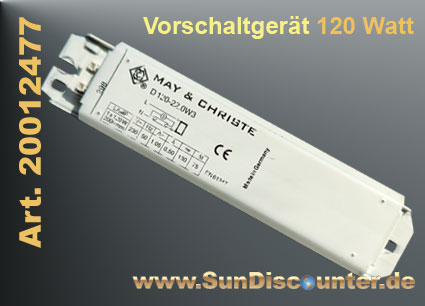 Optima D100/1800-22.3-34 Vorschaltgeräte May & Christe / Ergoline in Münster (Westfalen) - Handorf