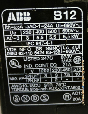 Schütz Wendeschütz Luftschütz Leistungsschütz Relais Contactor Stenhoj Mascot eB